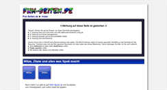 Desktop Screenshot of fun-seiten.de