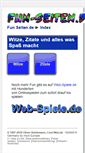 Mobile Screenshot of fun-seiten.de